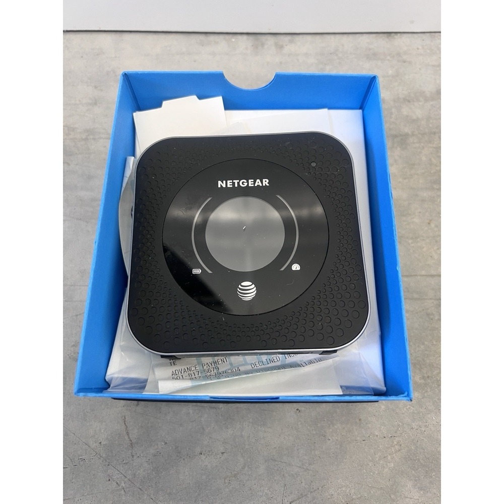 Netgear Nighthawk MR1100 LTE Mobile Hotspot Router AT&T Steel Gray